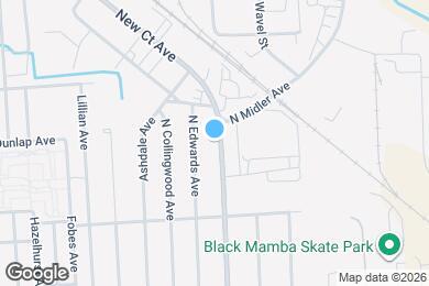 Map image of the property - 375 N Midler Ave