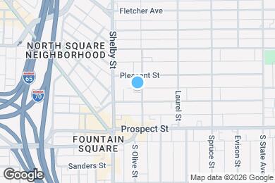 Map image of the property - 934 Olive St