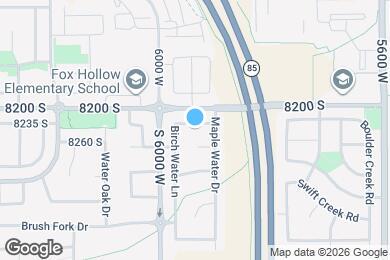 Map image of the property - 5939 W Birch Water Ln