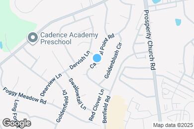 Map image of the property - 6303 Gold Dust Ct
