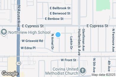 Map image of the property - 4515 N Eastbury Ave