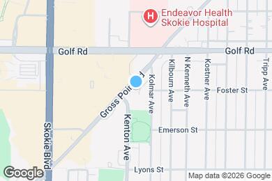 Map image of the property - 9463 Niles Center Rd