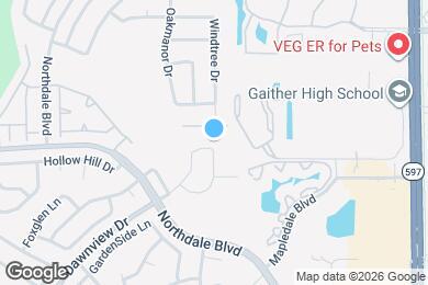 Map image of the property - 16084 Dawnview Dr