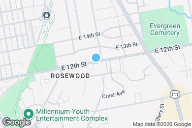Map image of the property - 2931 E 12th St