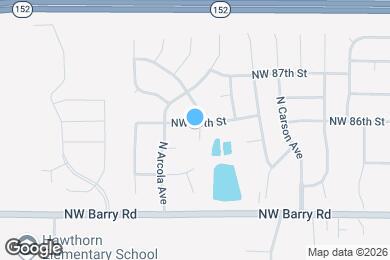 Map image of the property - 10501 NW 86th St