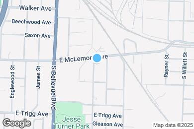 Map image of the property - 1154 Wilson St