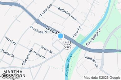 Map image of the property - 1324 Riverdale Dr