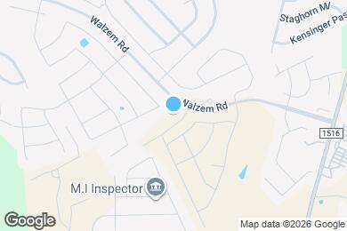 Map image of the property - 5831 Texas Palm Dr