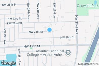 Map image of the property - 2424 NW 21st St