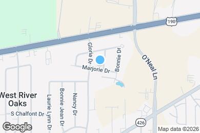 Map image of the property - 15661 Marjorie Dr