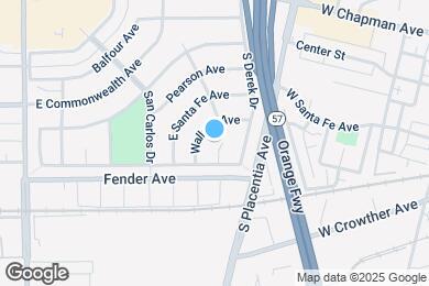 Map image of the property - 207 Santa Clara Plz