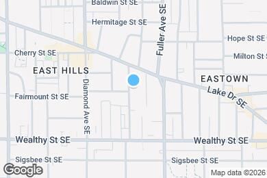 Map image of the property - 240 Calkins Ave SE