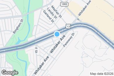 Map image of the property - 4123 E Roosevelt Blvd