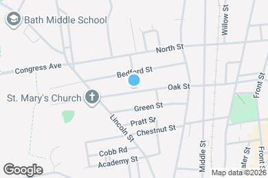 Map image of the property - 175 Oak St