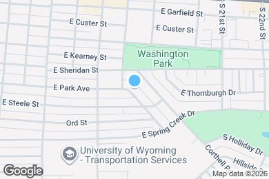 Map image of the property - 1815 E Park Ave