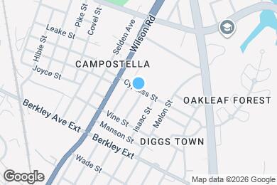 Map image of the property - 1505 Delevan St