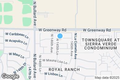 Map image of the property - 14587 W Acapulco Ln