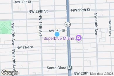 Map image of the property - 2455 NW 13th Ave