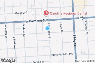 Map image of the property - 323 S McQueen St