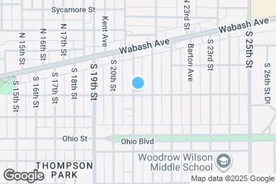 Map image of the property - 68 South 21st Street