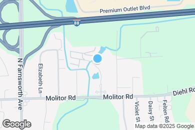 Map image of the property - 1905 Tall Oaks Dr