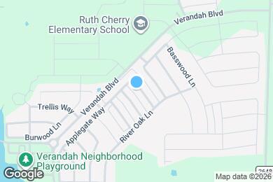 Map image of the property - 1309 Honeywood Ln