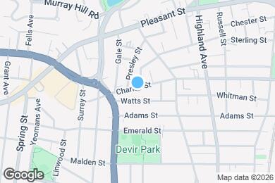 Map image of the property - 422 Charles St