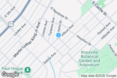 Map image of the property - 2732 Wilson Ave