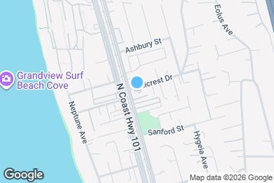 Map image of the property - Leucadia Surf Townhomes