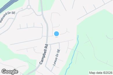 Map image of the property - 1735 Campbell Ives Dr SE