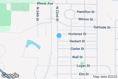 Map image of the property - 2142 Herbert St