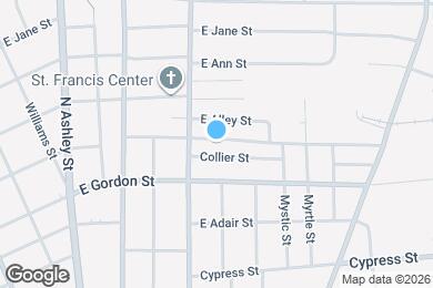 Map image of the property - 717 E Force St