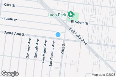 Map image of the property - 4112 Santa Ana St