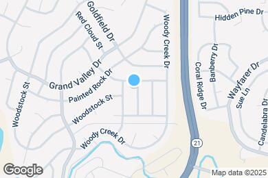 Map image of the property - 7330 Windy Peak Dr
