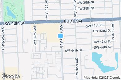 Map image of the property - 4250 SW 67th Ave
