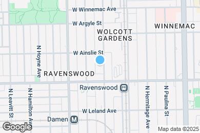 Map image of the property - 4828 N Wolcott Ave