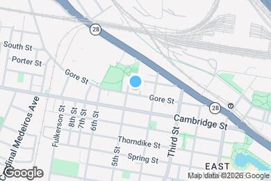 Map image of the property - 105 Gore St