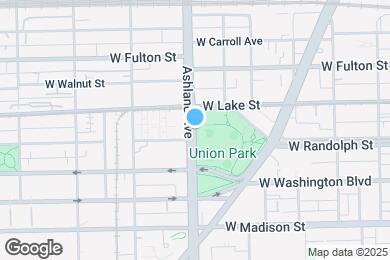 Map image of the property - 153 N Ashland Ave