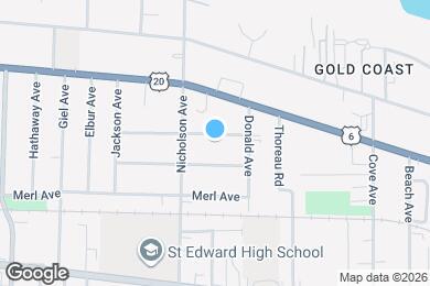 Map image of the property - 12969 Emerson Ave
