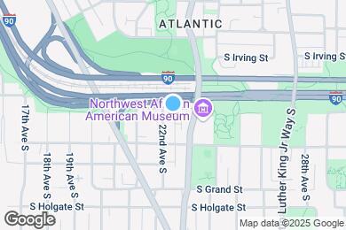Map image of the property - 2207 S Atlantic St