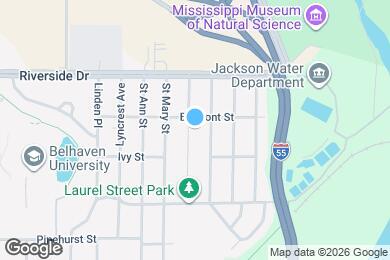 Map image of the property - 1732 Piedmont St