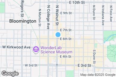 Map image of the property - 111 E 6th St