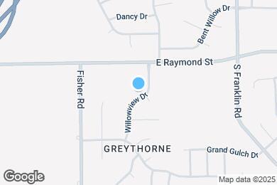 Map image of the property - 2302 Willowview Dr