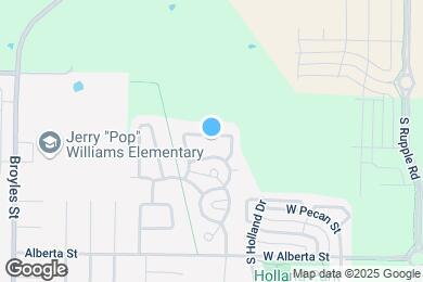 Map image of the property - 4727 W Hoover Loop