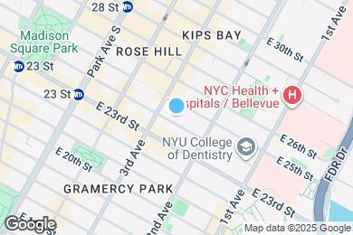 Map image of the property - 215 E 24th St