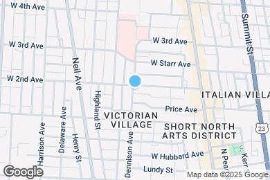 Map image of the property - 145 W 2nd Ave