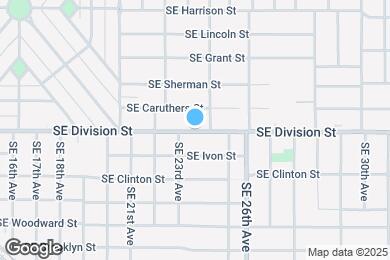 Map image of the property - 2317 SE Division St
