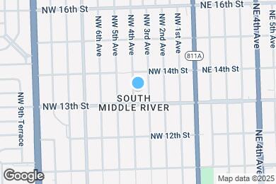 Map image of the property - 1318 NW 4th Ave