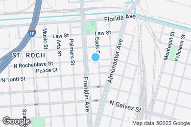 Map image of the property - 2760 N Rocheblave St