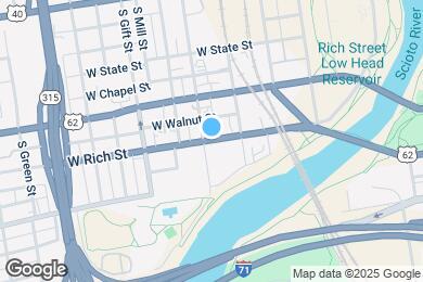 Map image of the property - 431 W Rich St